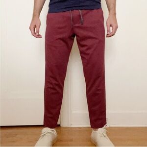 Bonobos Men’s The All Week Flex Pant Red Small 30x33 NWOT Tall